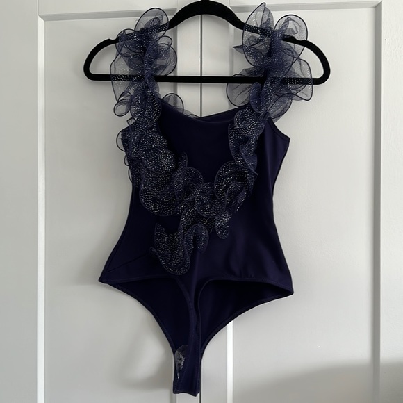 Free People Haute Streak Bodysuit - Size M - Picture 7 of 11